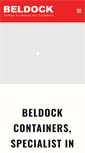 Mobile Screenshot of beldock.nl